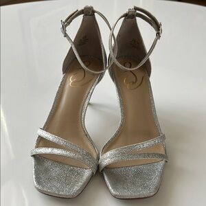 Sam Edelman Silver High Heel Sandals